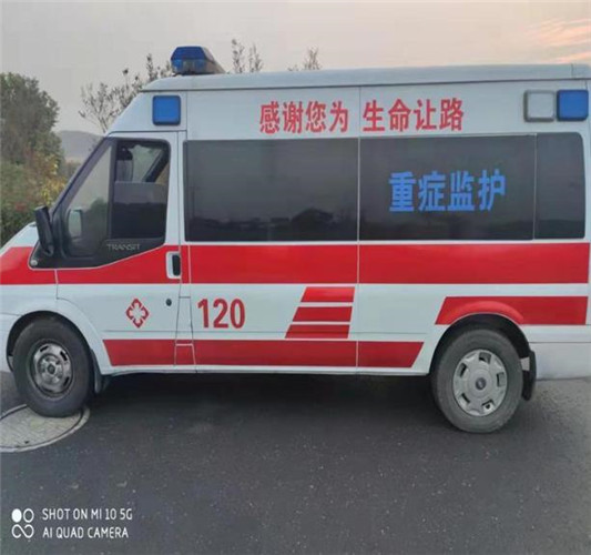 且末救护车出租服务案例3